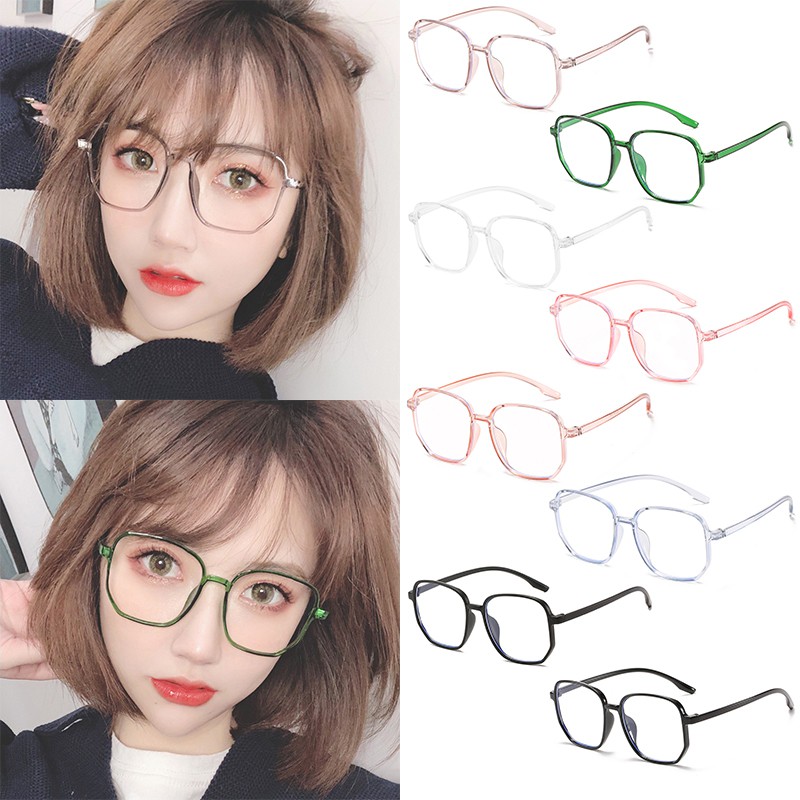 Mắt Kính Gọng Chữ Nhật Thời Trang Dành Cho Nam Và Nữ