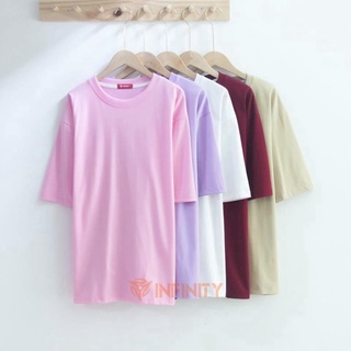Áo thun Unisex Cula.clothes, áo phông trơn nam nữ tay lỡ vải tici 4 chiều freesize dưới 70kg 7 màu