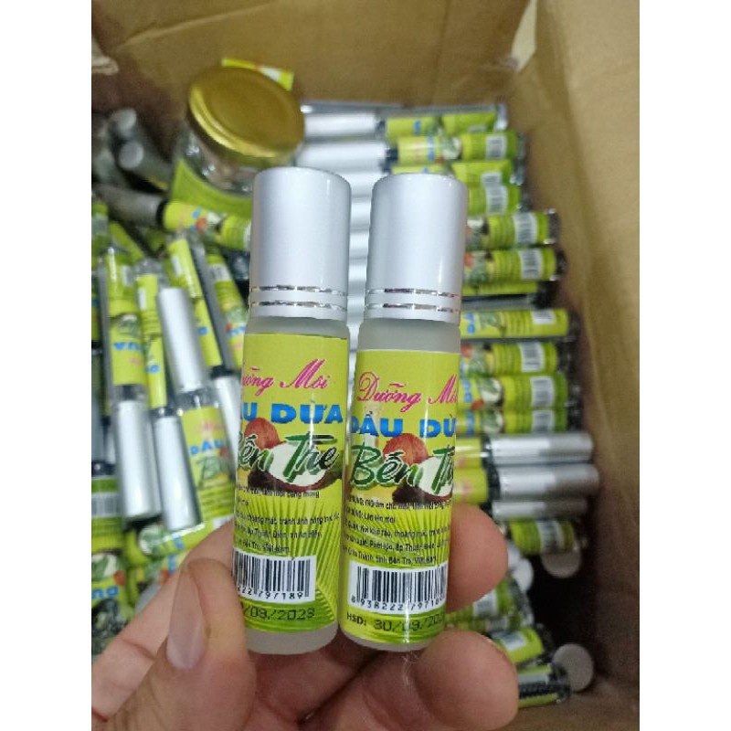 Lăn dưỡng môi dầu dừa bến tre (hàng chuẩn)