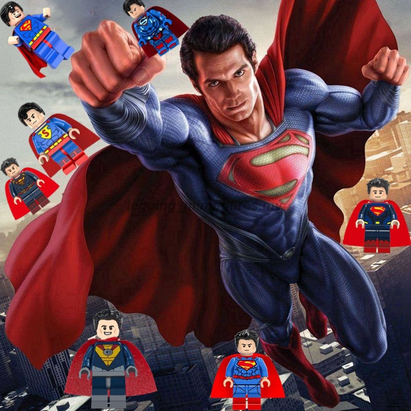 Đồ chơi trẻ em Lắp Ráp Mô Hình Nhân Vật Siêu Anh Hùng Marvel Cho Bé