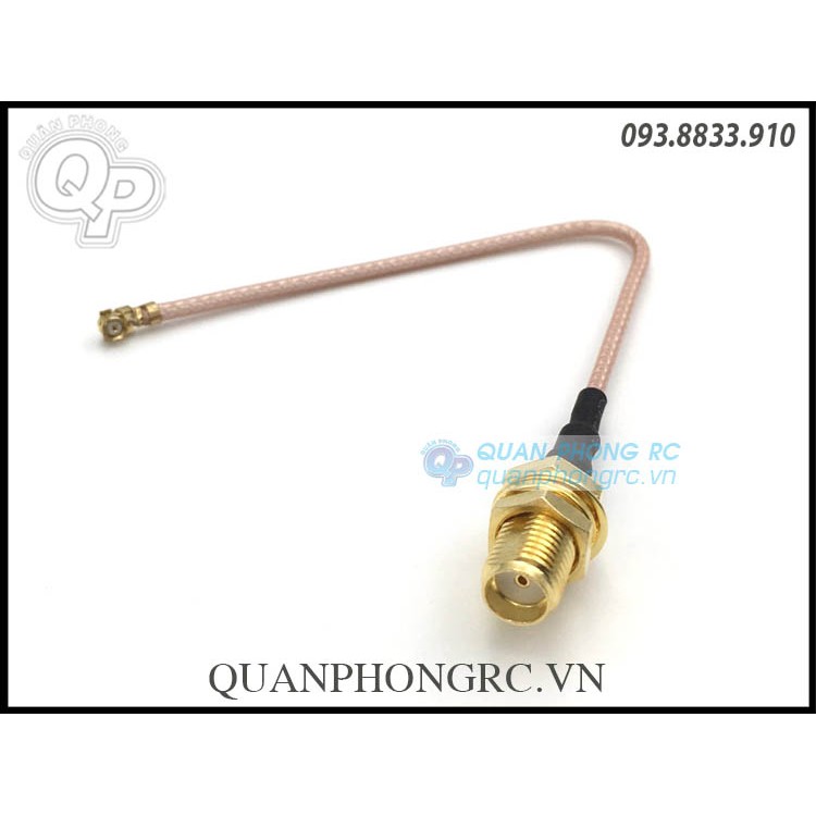 Dây chuyển UFL/IPEX To SMA RF Connector Pigtail Cable (có Kim)