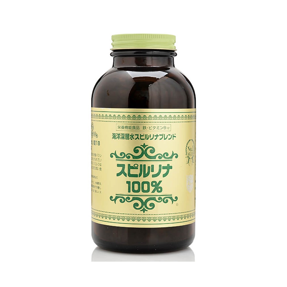 [DATE 01/2024] TẢO XOẮN CỦA NHẬT HỘP 2200 VIÊN - HÀNG NỘI ĐỊA NHẬT, TẢO XOẮN SPIRULINA NHẬT BẢN