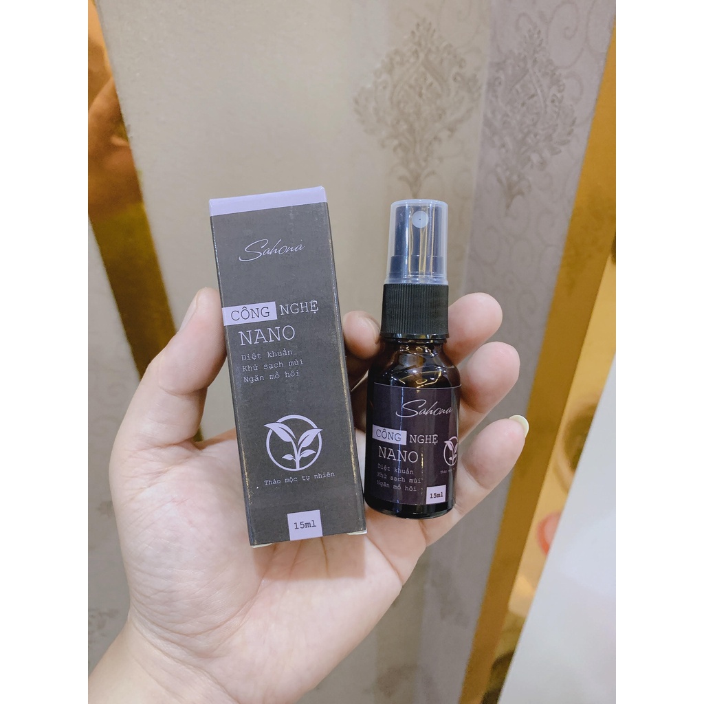 [Chính hãng] Xịt hôi chân SAHONA  - Giảm tiết tố mồ hôi [ Cực hiệu quả ]