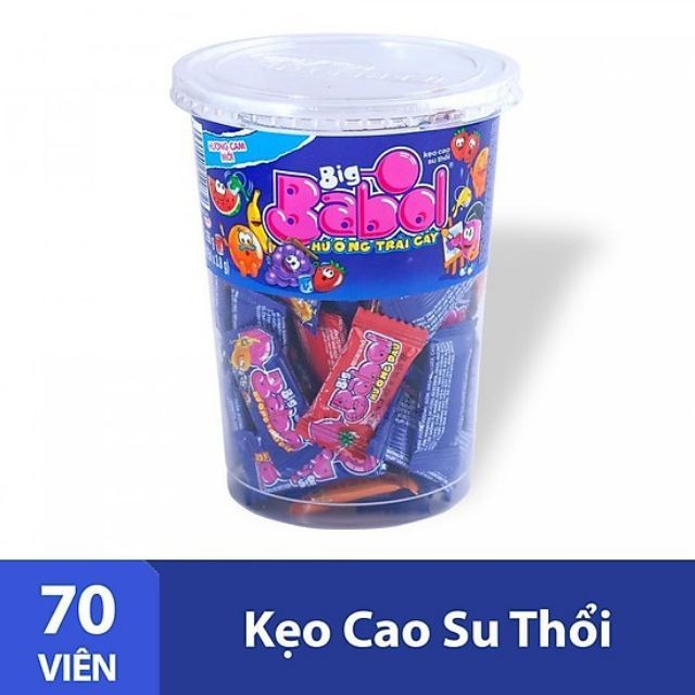 Kẹo singgum Big Babol Hương Hỗn Hợp