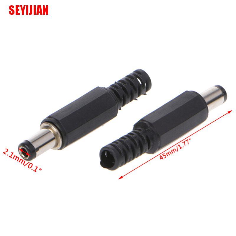 Set 5 Đầu Nối Dây Điện Dc 5.5X2.1Mm Chuyên Dụng