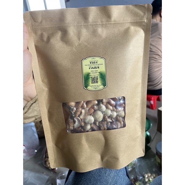 500g Granola Hạt dinh dưỡng mix 5 loại