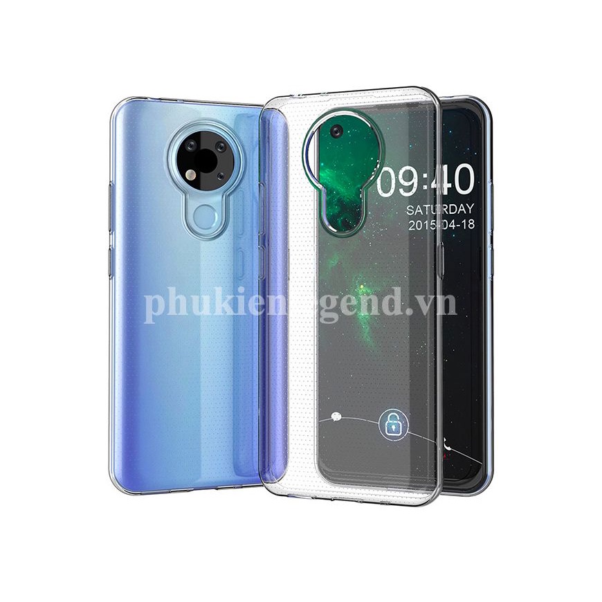 Ốp Lưng Dẻo Trong Suốt Siêu Mỏng cho Nokia 3.4
