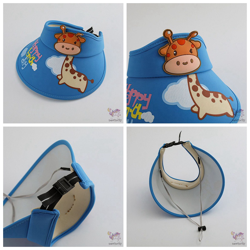 Mũ Lưỡi Trai Hở Đầu Chống Nắng Mùa Hè Dễ Thương Cho Bé