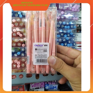 [HCM] Hộp 12 Cây Bút Kim Cương Chosch CS956 Có 8 Màu