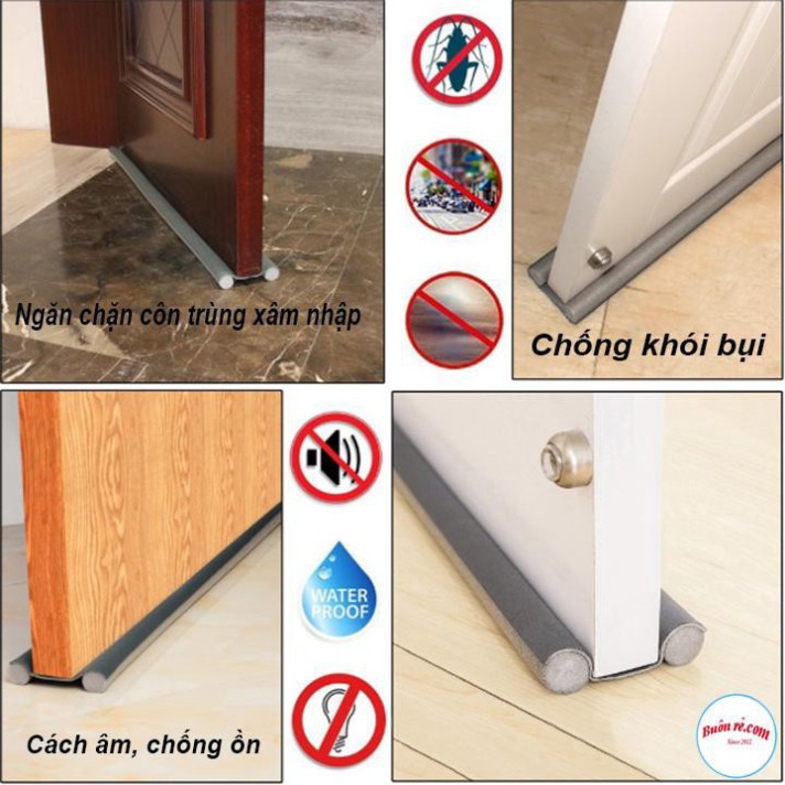 [RẺ VÔ ĐỊCH] Thanh nẹp xốp chặn đáy khe cửa LOẠI 1 DÀI 95CM đa năng - chắn gió, ngăn côn trùng, bụi bẩn,.....Ron chặn kh