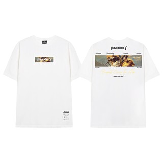 ÁO THUN [ URBAN MONKEY ] NAPOLEON 4.0 - TRẮNG