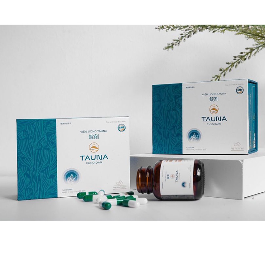 TAUNA - Hỗ Trợ Hạn Chế Sự Phát Triển Của U Xơ hộp 2 lọ - Cvspharmacy