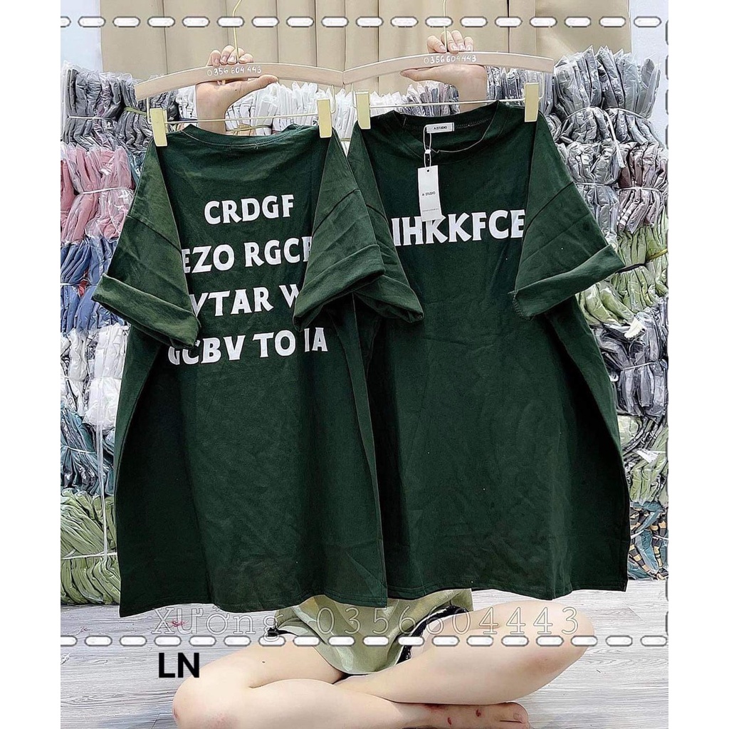 [ÁO THUN] Áo phông cổ tròn tay lỡ fomr thụng in chữ 2 mặc nam nữ mặc đẹp (38P-LN)