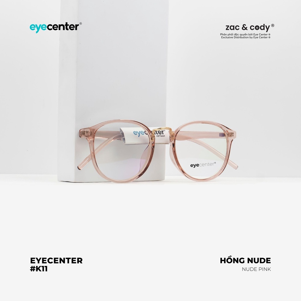 Gọng kính cận nữ K11 chính hãng EYECENTER nhựa dẻo siêu nhẹ nhập khẩu by Eye Center Vietnam
