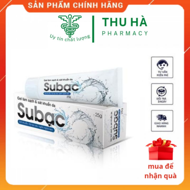Kem su bạc -subac chưa nano bạc và thảo dược cho bé thủy đậu , chân tay miệng