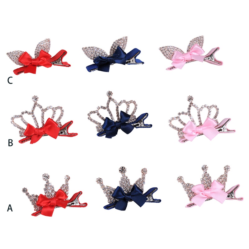 Kẹp Tóc Tai Thỏ Bằng Satin Dễ Thương