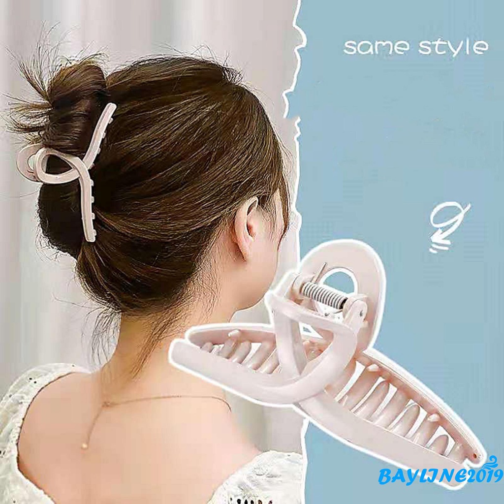 Kẹp tóc màu sắc độc đáo thiết kế đơn giản cho nữ