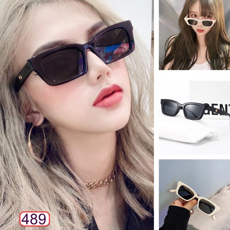 Mắt Kính Thời Trang Vuông Hazogmjennie Y2K Hot Trend Siêu Sang Chảnh - Hazo