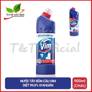 Nước Tẩy Bồn Cầu Vim Diệt Khuẩn 900ml