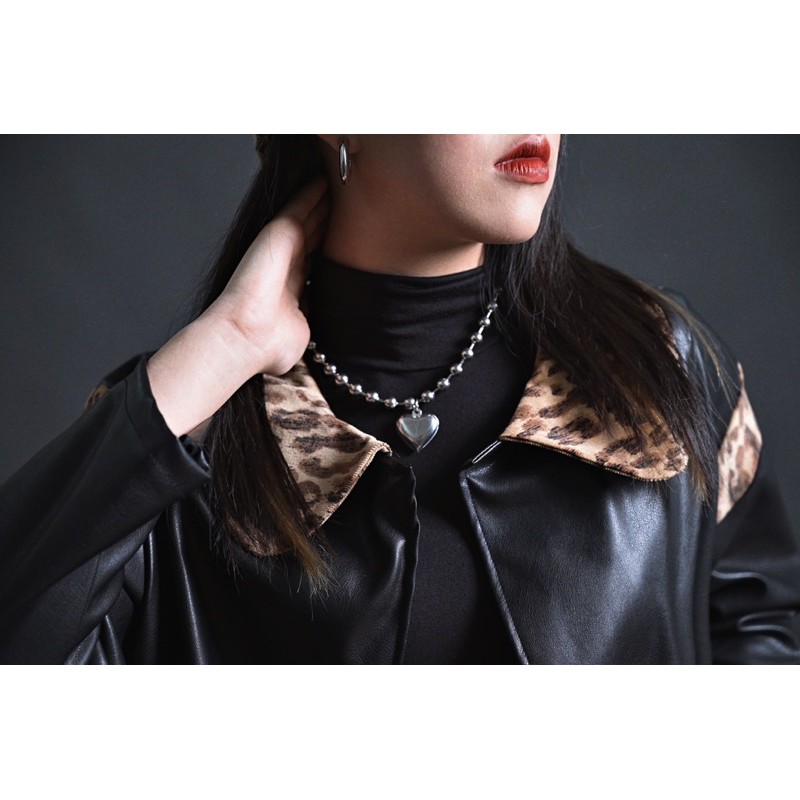 Áo da đen da báo | BigBuy360 - bigbuy360.vn