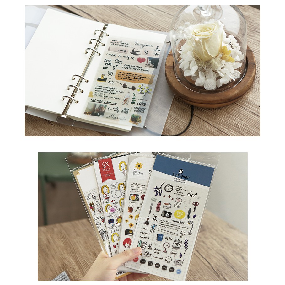 Hình dán trang trí Sonia suatelier Sticker ( Link 2)