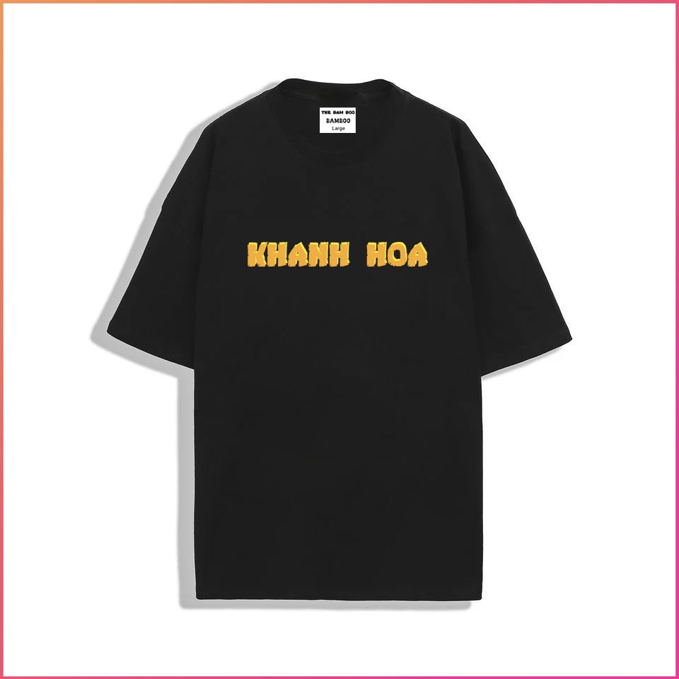Áo Phông KHÁNH HÒA Bam Boo Áo Thun NHA TRANG Nam Nữ Form Rộng