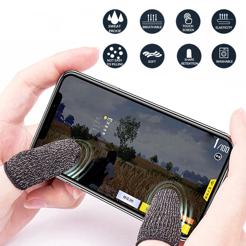 Găng Ngón Tay Chơi Game Trên Điện Thoại Chống Mồ Hôi Chống Trượt | BigBuy360 - bigbuy360.vn