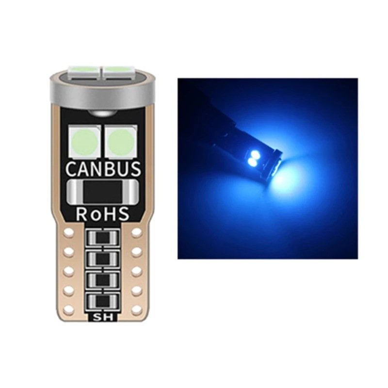 Đèn xi nhan led T10 mini cho xe máy gắn xi nhan demi đèn đồng hồ chip led siêu sáng đèn soi biển số siêu đep