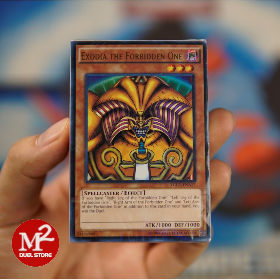 Bộ thẻ bài Yugi - Exodia Deck - Vị thần sức mạnh - Lấy từ hộp Yugi's Legendary Decks 2019 - Nguyên sealed