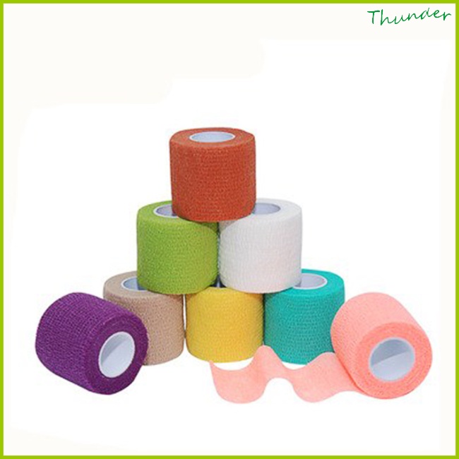 Băng Quấn Bảo Vệ Ngón Tay Đầu Gối 5cm*4.5m Bằng Vải Không Dệt Không Dệt Dùng Khi Chơi Bóng Rổ/Bóng Chuyền