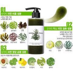 Sữa rửa mặt rau củ Byvibes Wonder Bath Super Vegitoks Cleanser 300ml chiết xuất rau củ - Bini.store.official
