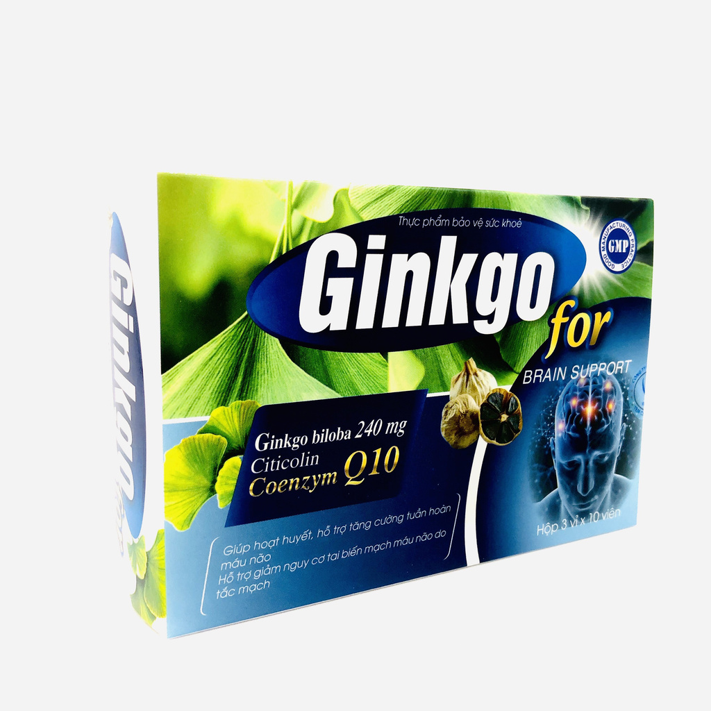 GINKGO FOR - giúp hoạt huyết, hỗ trợ tăng cường tuần hoàn máu não