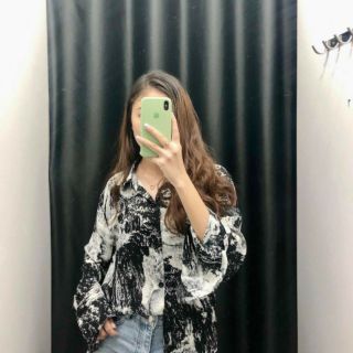 (kèm video) Sơ mi lụa loang hàng vnxk cao cấp