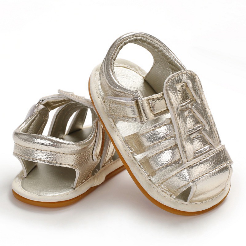 Sandal Da Pu Chống Trượt Cho Bé Trai