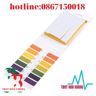 Giấy Quỳ Tím Thử Độ pH Thang Đo Từ 1 Đến 14