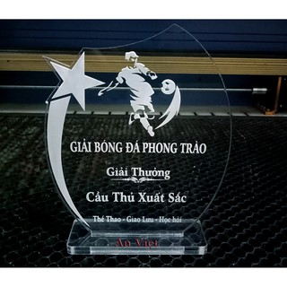Kỷ Niệm Chương Bóng đá khắc theo yêu cầu