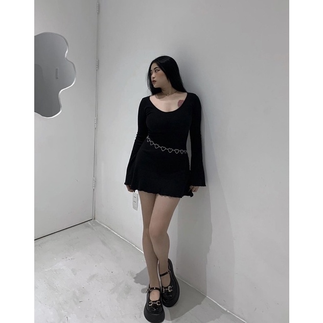 N.T BIGSIZE đầm body cổ tim