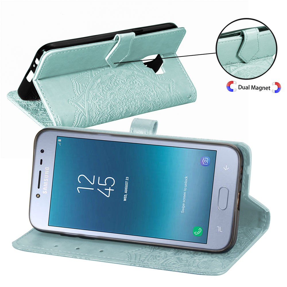Bao Da Pu Nắp Gập Có Ngăn Đựng Thẻ In Hình Thời Trang Cho Samsung Galaxy J1 J2 J3 J120 Pro Core Prime Plus J330 2016 2018 | BigBuy360 - bigbuy360.vn