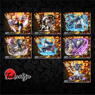 [Độc Quyền Phản Quang 7 Màu] Thẻ Bài One Piece - Thriller Bark Saga - Phần 30