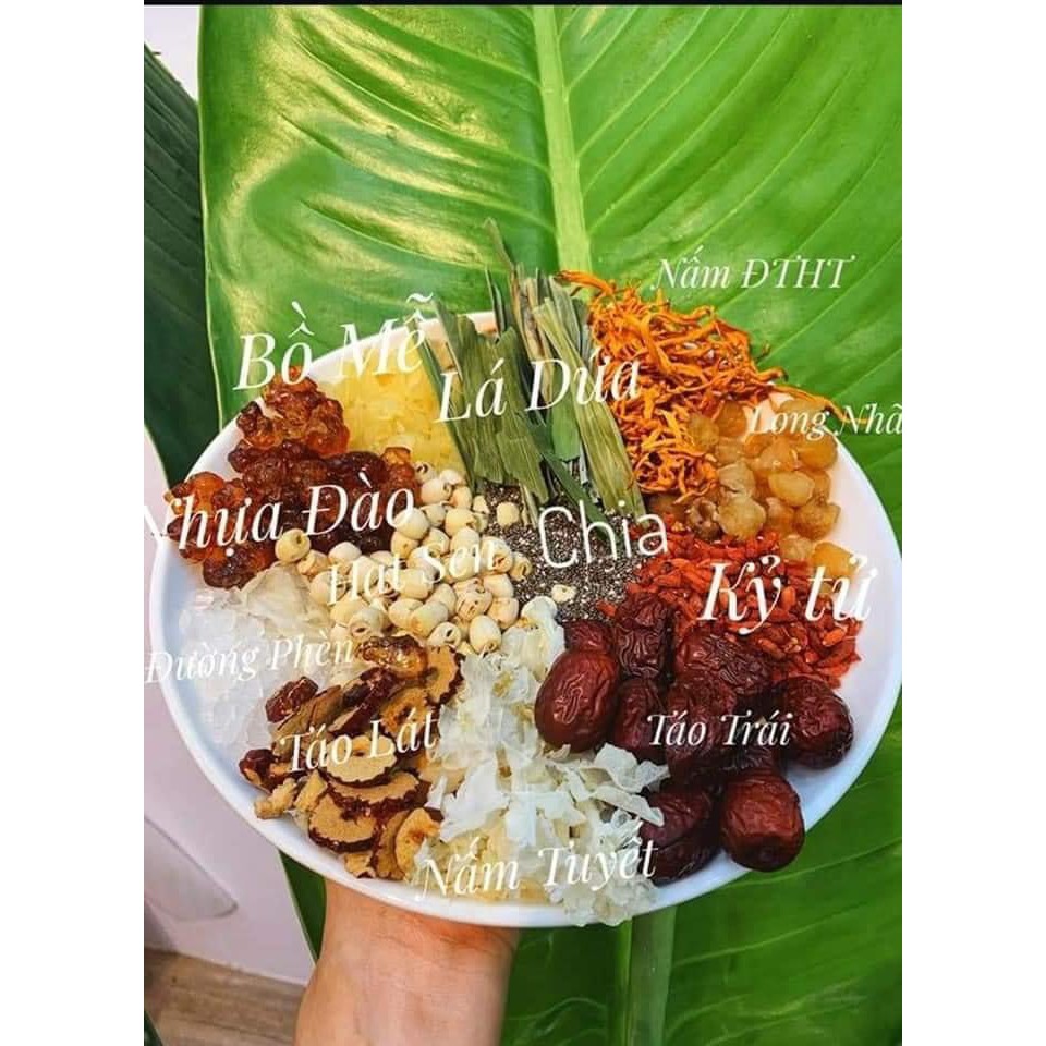 Set Chè Dưỡng Nhan 12 Vị 400g