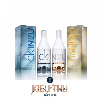 《Combo Chính Hãng》Nước Hoa Calvin Klein CK IN2U FOR HIM / FOR HER 50-100-150ML