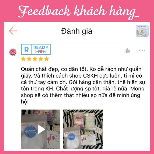 Quần Lót Giấy Cotton |1 Túi 5 chiếc | Dùng 1 Lần | Đáy Quần 2 Lớp | Happy Days | Dùng Khi Đi Du Lịch| Mẹ Bầu Đi Sinh | BigBuy360 - bigbuy360.vn
