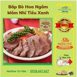 Bắp bò hoa ngâm mắm nhĩ tiêu xanh rất thơm ngon tròn vị _ hũ 950gr
