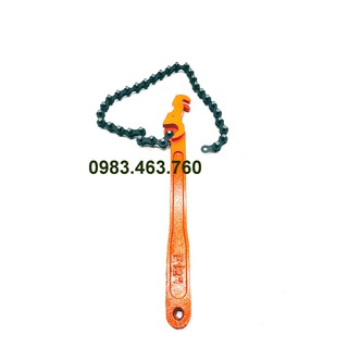 CẢO ( CỜ LÊ) MỞ LỌC DẦU NHỚT BẰNG DÂY XÍCH KAPUSI 12 INCH