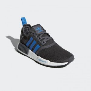 Giày Sneaker Thời Tran Nữ Adidas NMD R1 J  Đen Xanh D96688 - Hàng Chính Hãng - Bounty Sneakers