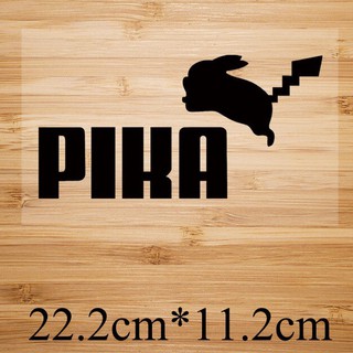 Hình ủi , hình ép nhiệt - mẫu chữ ''pika''
