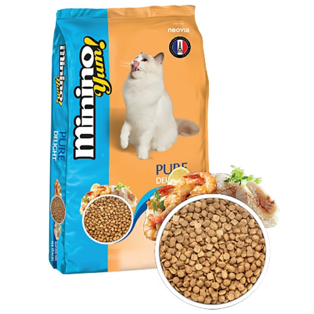 Thức ăn hạt cho mèo Minino Yum 1,5kg