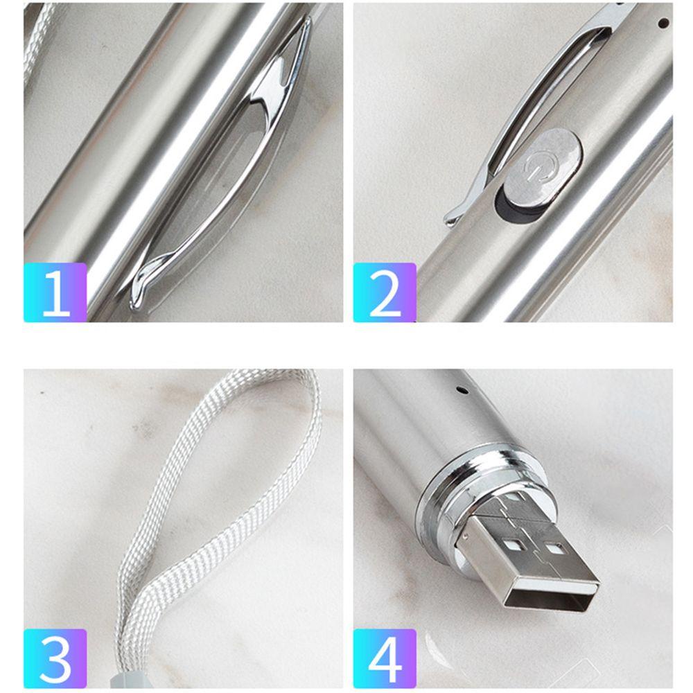 Đèn Chiếu Laser Đồ Chơi Màu Xanh Lá / Đỏ Sạc USB Dành Cho Mèo Cưng