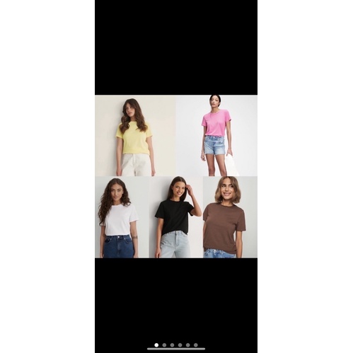 Áo Thun Cotton Cổ Tròn Basic ZR 🌷