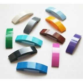 Gạch Lego 4 x 1, 1x4 Cong về 2 bên, dốc 2 đầu / Lego Part 93273: Slope, Curved 4 x 1 Double